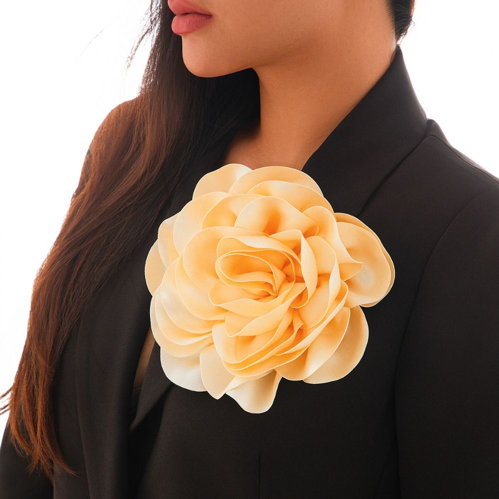 DIY 3D Large Fabric Flower Bro - огляд і ціна Applique Patch Flower