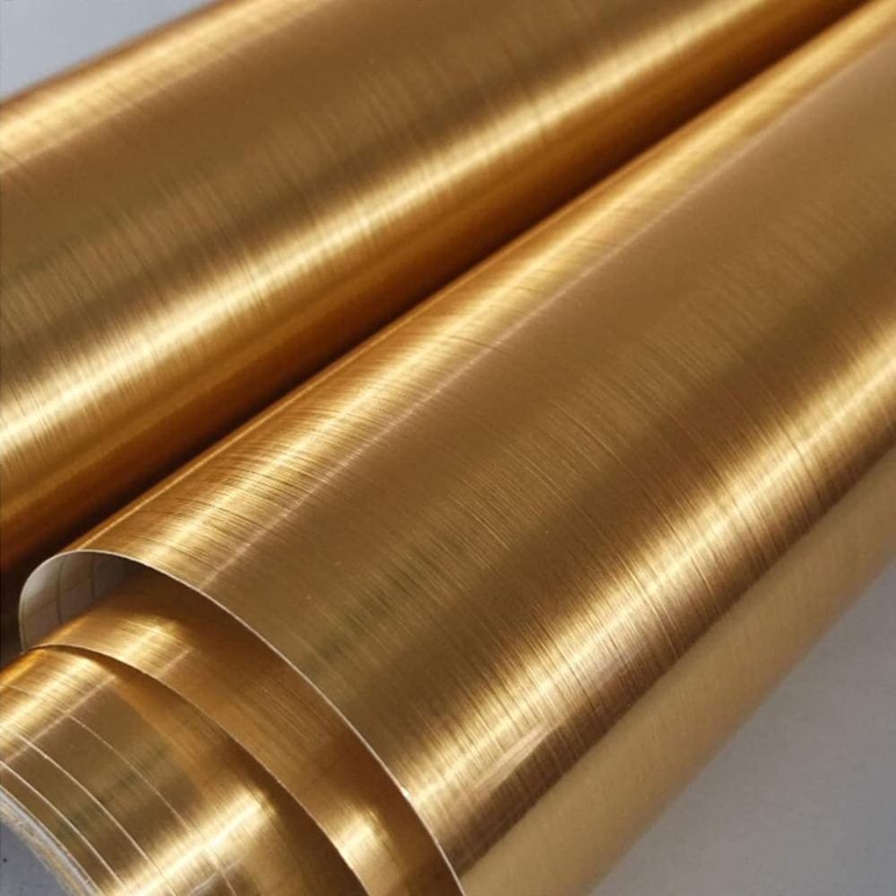 Gold Wallpaper Self-Adhesive C - огляд і ціна Glitter Vinyl Roll
