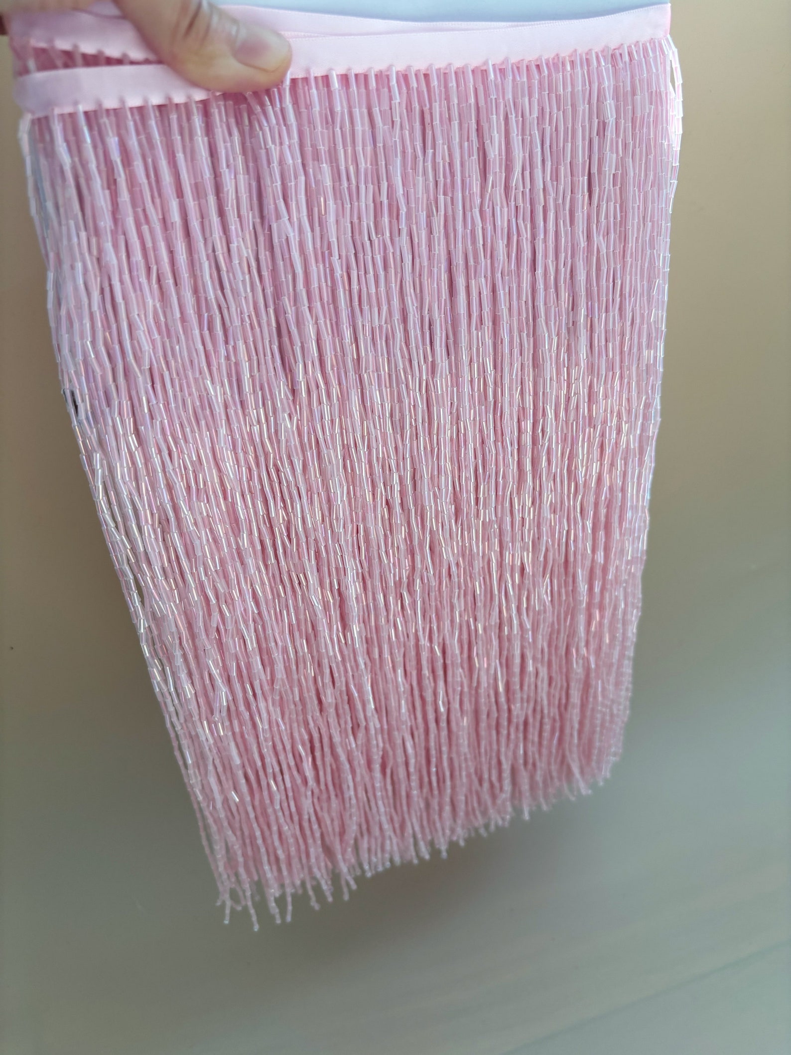 1 Yard 30cm Wide Heavy Bead Fr - огляд і ціна Beaded Trim Fringe