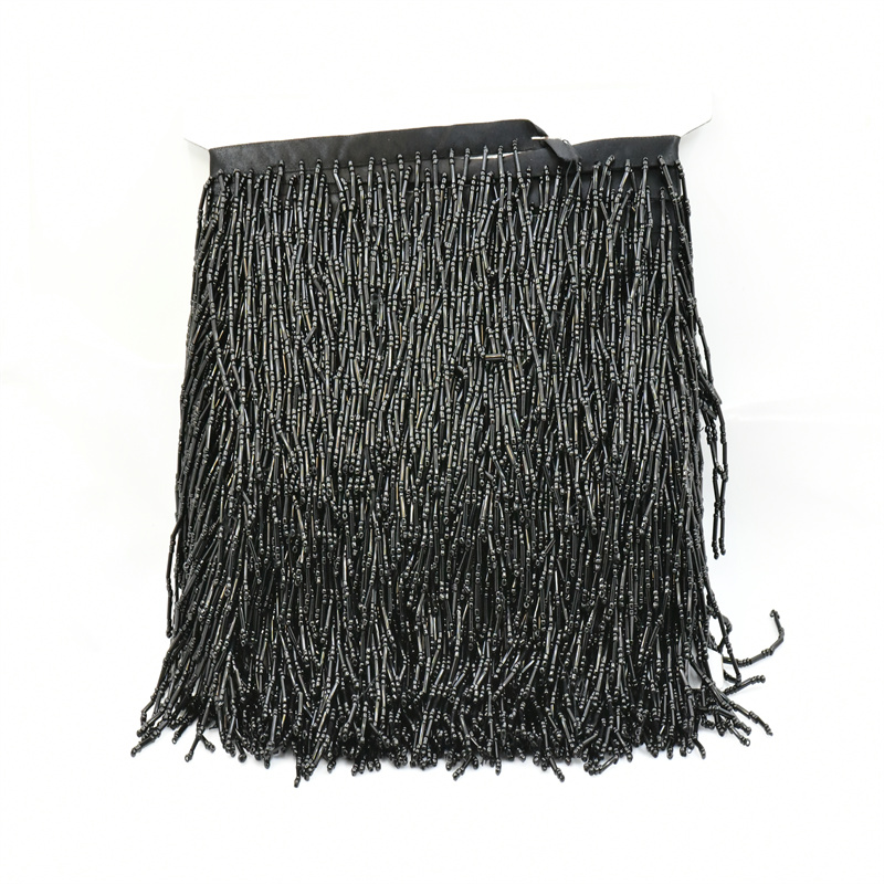 1yard 10cm wide glass Beaded F - огляд і ціна Beaded Trim Fringe