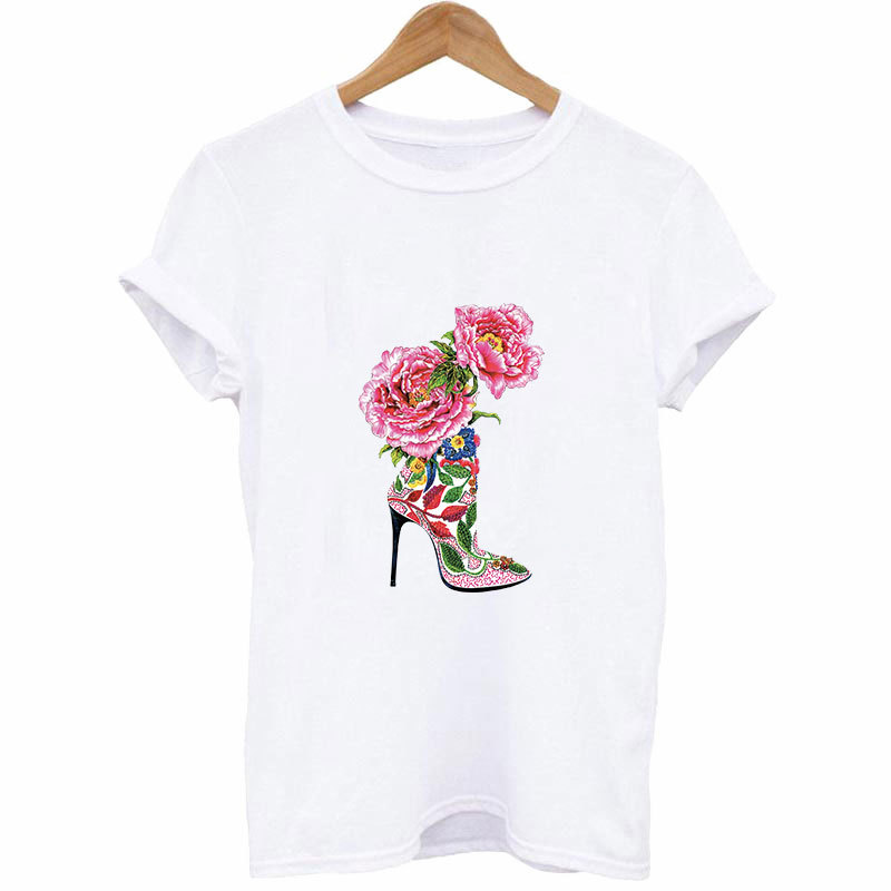 High heels flowers Iron On Pat - огляд і ціна Applique Patch Flower